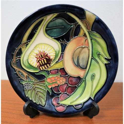 266 - Moorcroft 'Queen Choice' Pin Dish, Signed Emma Bossons, 12.5cm