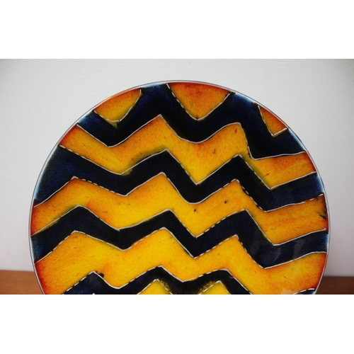 271 - Anita Harris Wall Plate, 25cm diameter