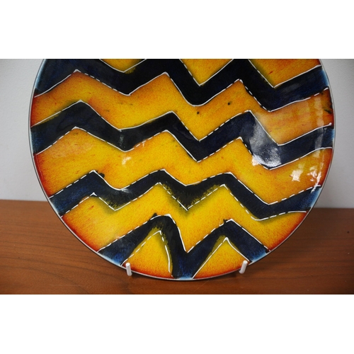 271 - Anita Harris Wall Plate, 25cm diameter