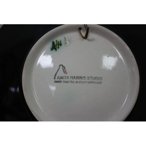 271 - Anita Harris Wall Plate, 25cm diameter