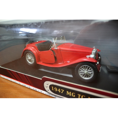 288 - 1947 MG TC Midget 1:18 Scale Model Car