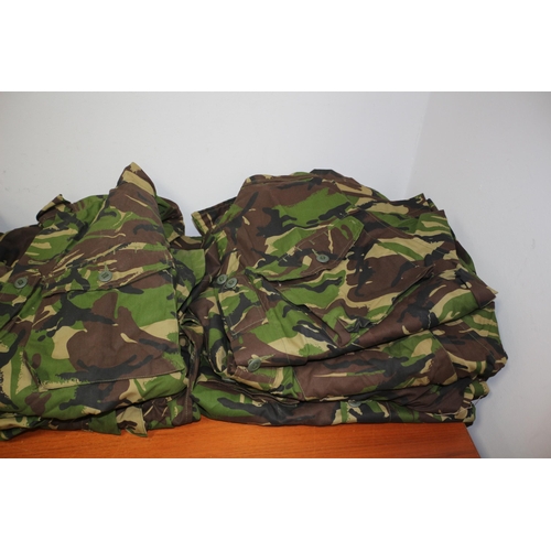 341 - 9 Military/Army Camo Jackets