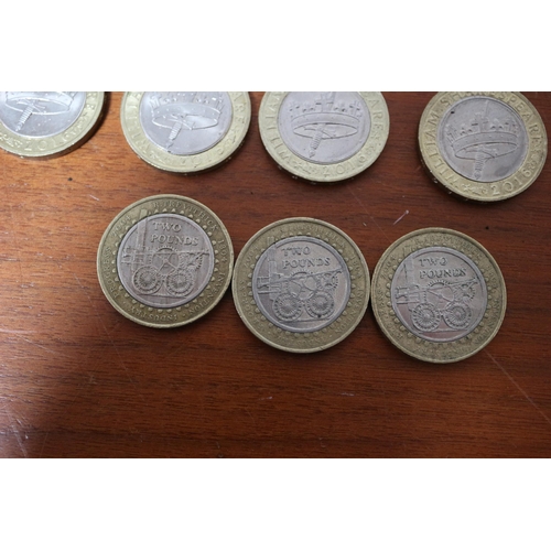 348 - Collection of Collectable £2 Coins (10)