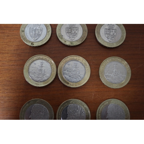 350 - Collection of Collectable £2 Coins (10)