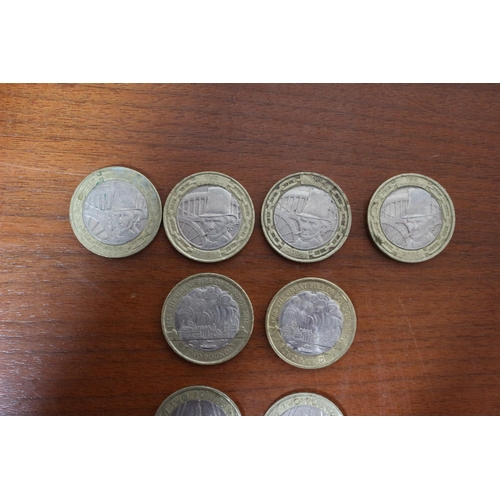 351 - Collection of Collectable £2 Coins (10)