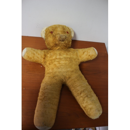 356 - Large Vintage Teddy, Standing Height is roughly 80cm