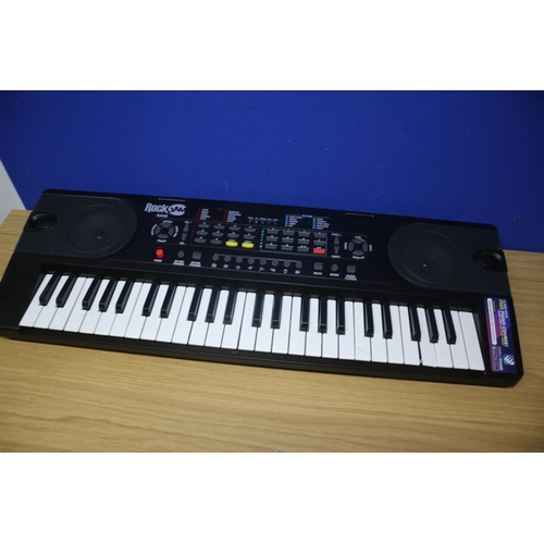 480 - Rockjam RJ549 Keyboard, no leads