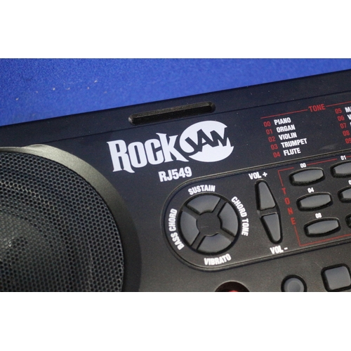 480 - Rockjam RJ549 Keyboard, no leads