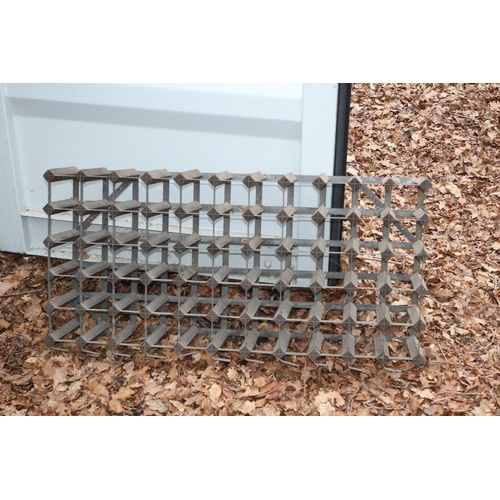 2 - 66 Hole Wine Rack