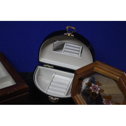 119 - 4 x Jewellery Boxes/Cases