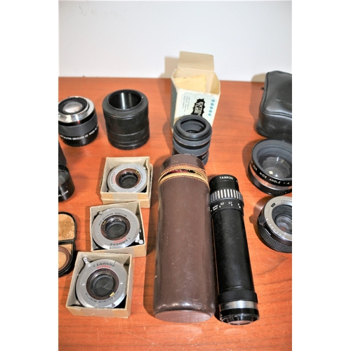 17 - Large Selection of Lenses etc