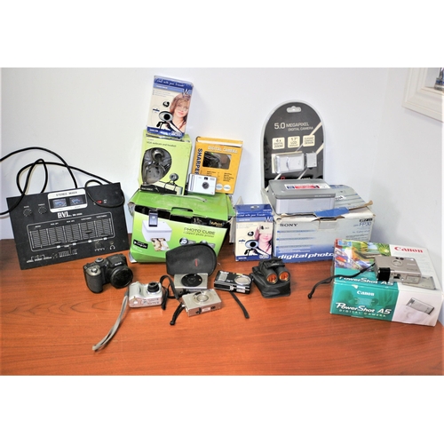 18 - Bundle of Camera's and Electrical Items