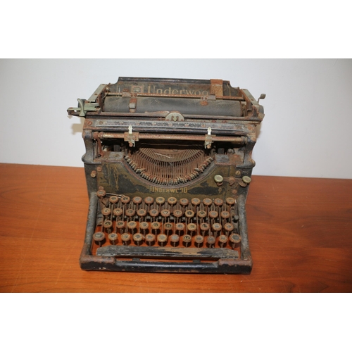 22 - Believed to be Late 19th Century Underwood Typewriter