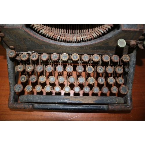 22 - Believed to be Late 19th Century Underwood Typewriter