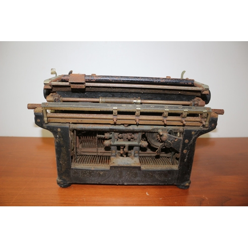 22 - Believed to be Late 19th Century Underwood Typewriter