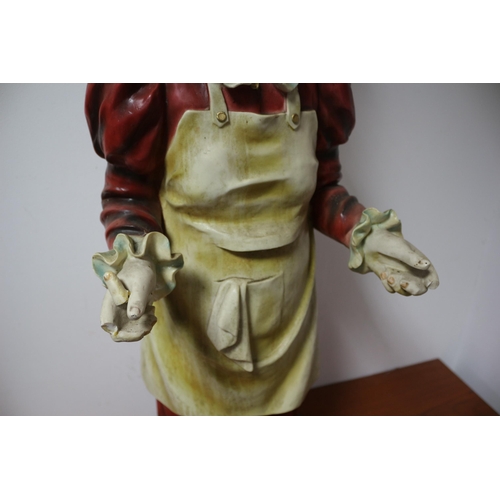 31 - Large Dumb Waiter by Cresa 2005, Very Heavy, 93cm tall, Finger is AF