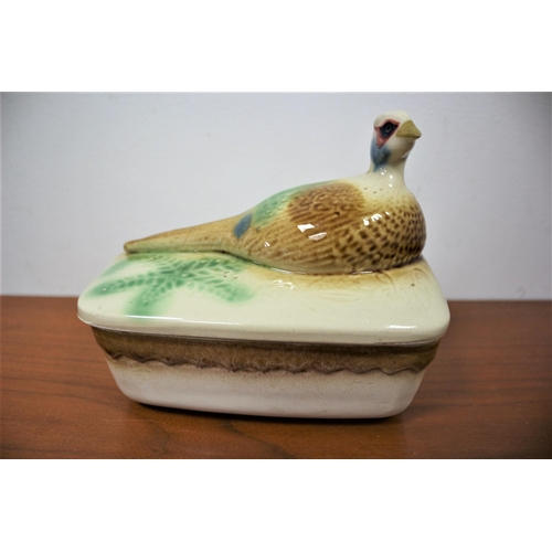 258 - Pheasant Pie Dish, 17 x 12cm