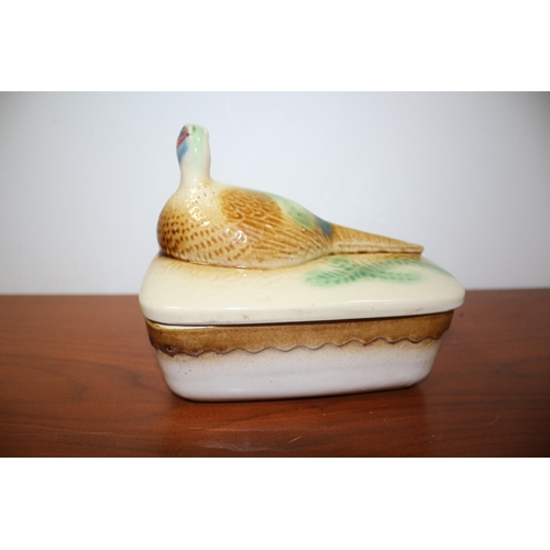 258 - Pheasant Pie Dish, 17 x 12cm