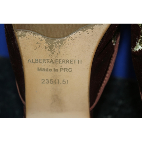 14 - Pair of Alberta Ferretti Shoes