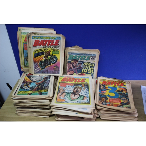 18 - Large Collection of 1970's and 1980's Battle Comics