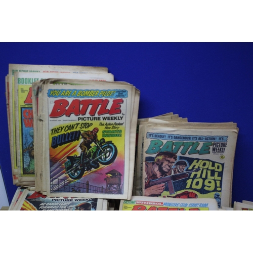 18 - Large Collection of 1970's and 1980's Battle Comics