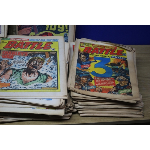 18 - Large Collection of 1970's and 1980's Battle Comics