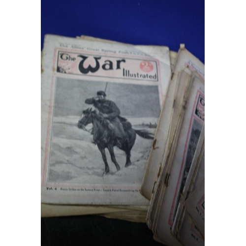 19 - The War Illustrated WW1 Magazines - Good Selection