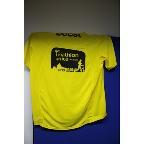 56 - Adidas Marathon Tee-shirt - Yellow