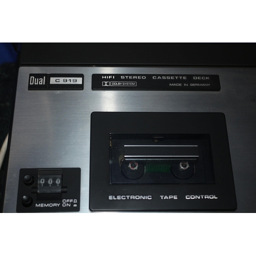 68 - Dual C919 (German), Stereo Cassette Deck