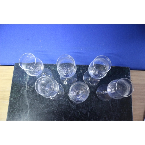 76 - 6 x Eight Lands Wine Glasses