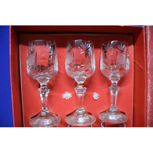 97 - Barbara Kristal (Yugoslavia) Glasses in Original Box