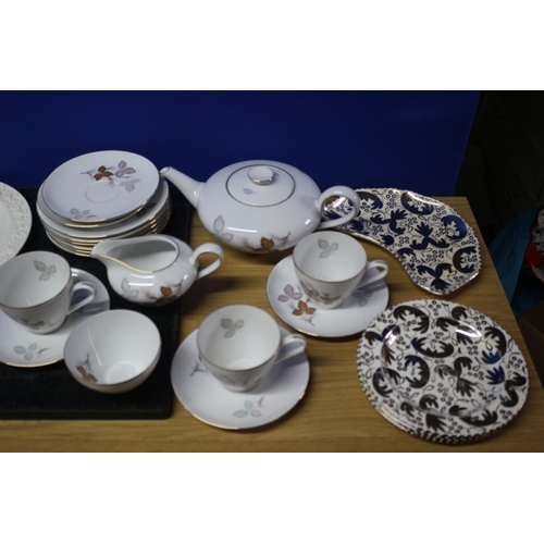 98 - Selection of Wedgwood, Coalport and Other Named Crockery Items