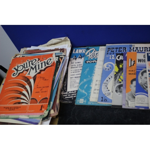 108 - Large Selection of Vintage Music Sheets & Booklets