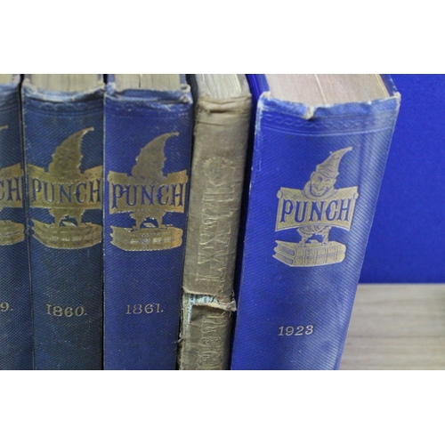 119 - Antique Punch Books and Magazines - 1852 Onwards