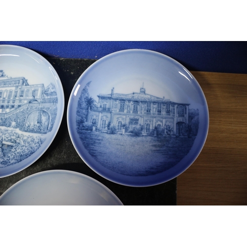 136 - Collection of Bing & Grondahl Blue and White Copenhagen Collectors Plates