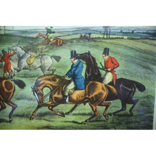 151 - Very Nice Example of the Famous Picture by Henry Thomas Alken (1784 - 1854), Aquatint by E. Duncan -... 