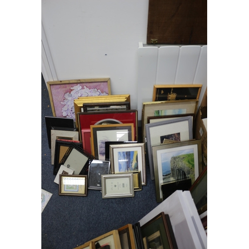 154 - Very Large Quantity of Pictures, Some Original and Frames