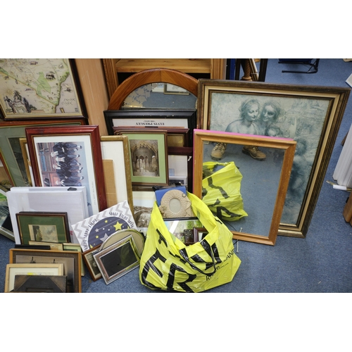 154 - Very Large Quantity of Pictures, Some Original and Frames