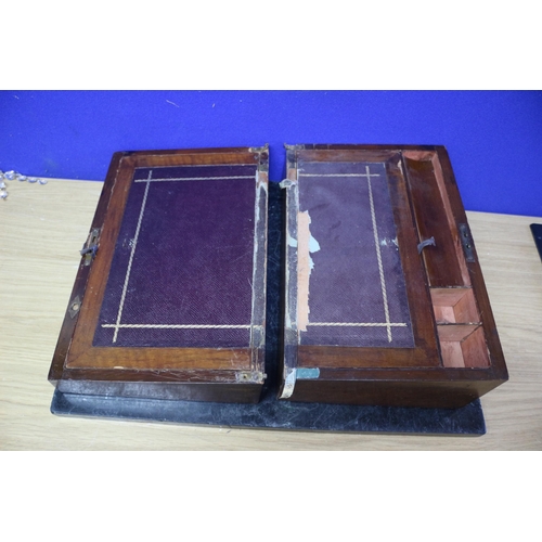 198 - Vintage Writing Slope A/F - 35 x 22.5 x 15cm