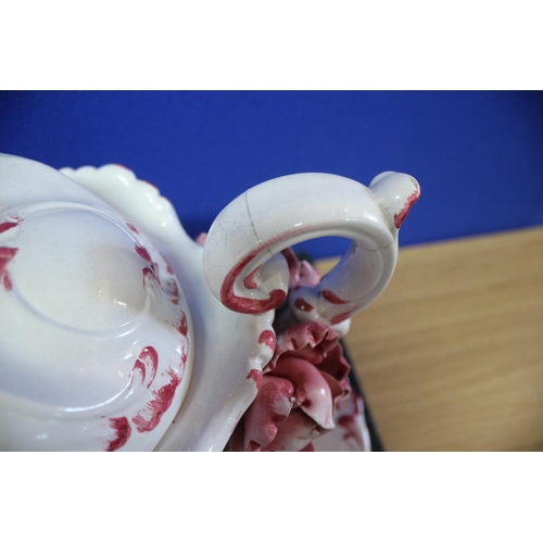 206 - Large, Believed to be Italian Origin, Tureen with Floral Design