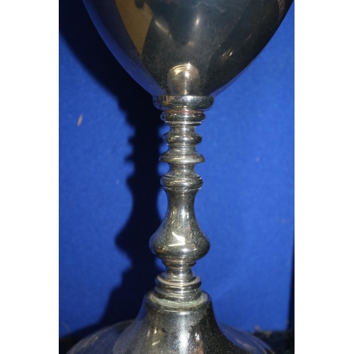 212 - Large Boxed Gold Plated Incense Burner in the Style of an Ornate Goblet - 26cm