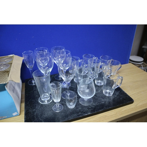 241 - Large Quantity of Mixed Glasses