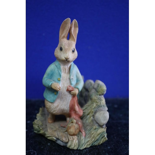 248 - 2 x Border Fine Arts - Modelled by Richard Wawrzesta - Beatrix Potter Characters