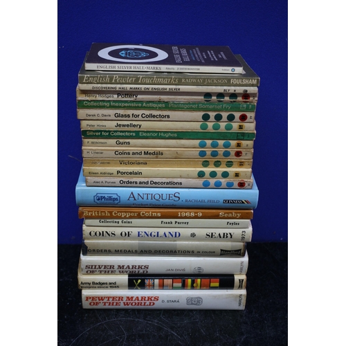 250 - Good Selection of Collectors Reference Books - All Different Subjects