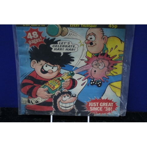 251 - Aged Beano Comic from 1998