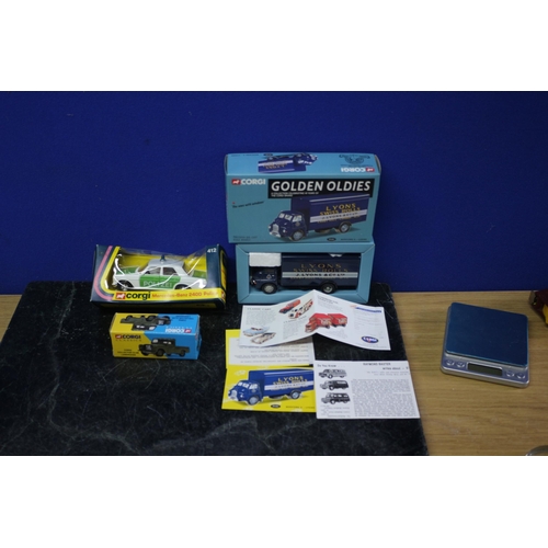 3 x Die Cast Models 412, 240D & 07101 in Boxes