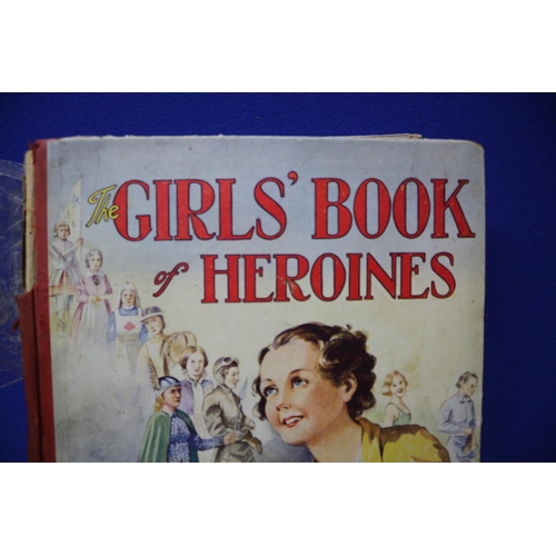 370 - Girls Book of Heroines, Spine is AF