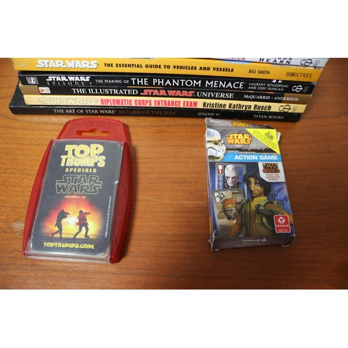 463 - Starwars Books, Top Trumps and Cards