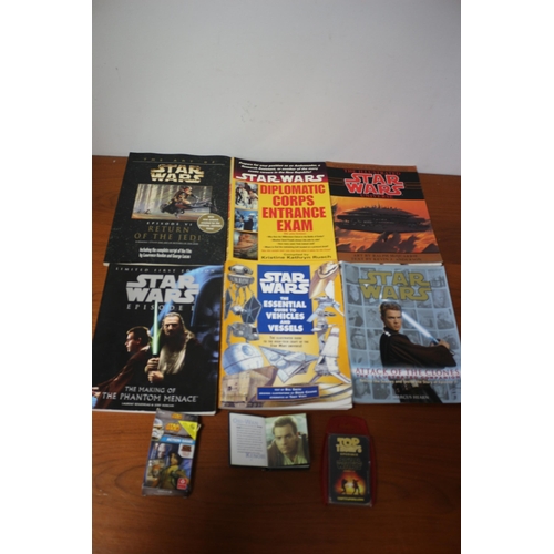 463 - Starwars Books, Top Trumps and Cards