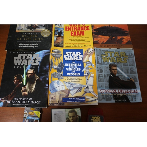 463 - Starwars Books, Top Trumps and Cards